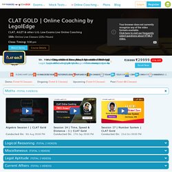 CLAT coaching classes
