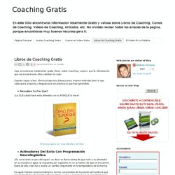Libros de Coaching Gratis