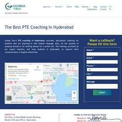 Best PTE Coaching in Hyderabad