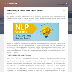 NLP Coaching - A Positive Stride Towards Success