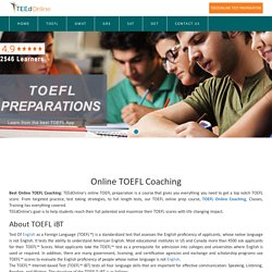 Online TOEFL Preparation