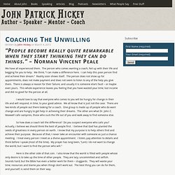Coaching The Unwilling