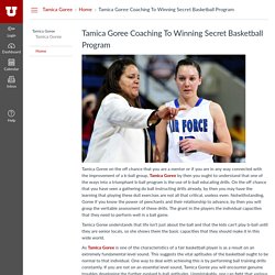 Tamica Goree Coaching To Winning Secret Basketball Program: Home: Tamica Goree