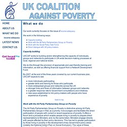 UK Coalition Against Poverty