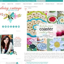 30 Free Coaster Crochet Patterns