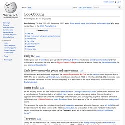 Bob Cobbing