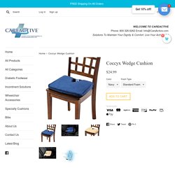 Coccyx Wedge Cushion – CareActive