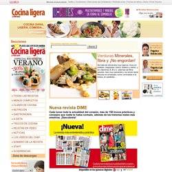 Cocina Ligera. La web de la cocina sana
