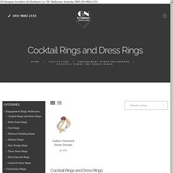 Cocktail Rings and Dress Rings Melbourne