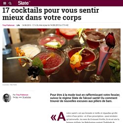 17 cocktails pour vous sentir mieux dans votre corps
