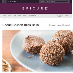 Cocoa Crunch Bliss Balls