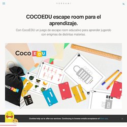 COCOEDU escape room para el aprendizaje. — Verkami