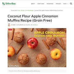 Coconut Flour Apple Cinnamon Muffins Recipe (Grain Free)