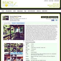Indian Rocks Beach, FL United States - Coconut Beach Cottage