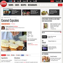 Coconut Cupcakes Recipe : Ina Garten
