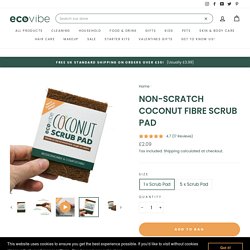 EcoVibe Coconut Scrub Pad