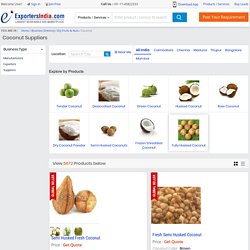 Wholesale Coconut Business Classifieds Suppliers