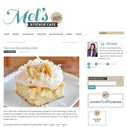 Coconut Tres Leches Cake