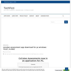 cocubes assessment app download for pc windows 10,8,7, & MAC