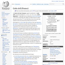 Code civil (France)