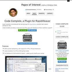 Pages of Interest
