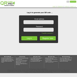 QR code generator - QR codes design with logo