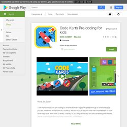 Code Karts Pre-coding for kids