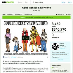 Code Monkey Save World by Greg Pak