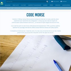 Code Morse