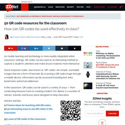 50 QR code resources for the classroom