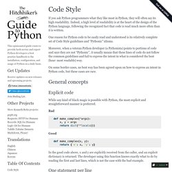 Code Style