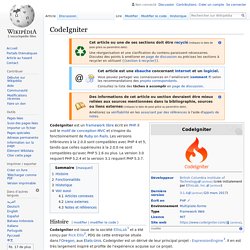 CodeIgniter