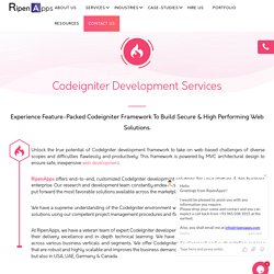 CodeIgniter Development Company in London UK