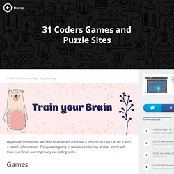 Collection of Coders Games to Improve Your Skills