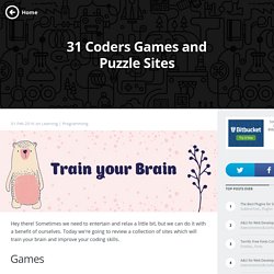 Collection of Coders Games to Improve Your Skills