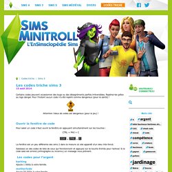 Codes Sims 3