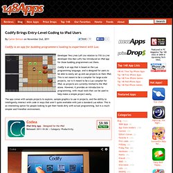 Codify Brings Entry-Level Coding to iPad Users