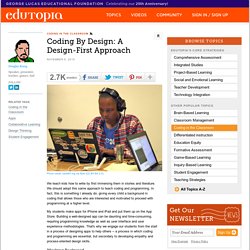 Coding By Design: A Design-First Approach