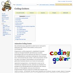 Coding Goûters — Movilab.org