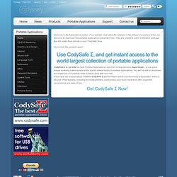 Launch Portable Apps with CodySafe