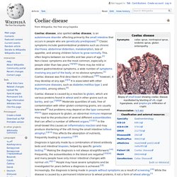 Wikipedia: Celiac Disease