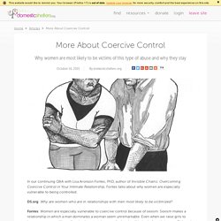 More About Coercive Control