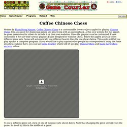 Coffee Chinese Chess