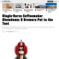 Single-Serve Coffeemaker Showdown: 8 Brewers Put to the Test