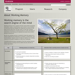 Working Memory Training