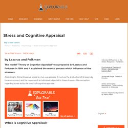 How does Stressors become Stress?: Cognitive Appraisal