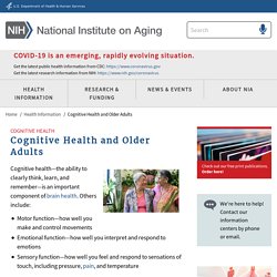 Other ways to maintain cognitive abilities