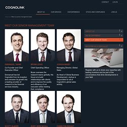 Management team - Cognolink