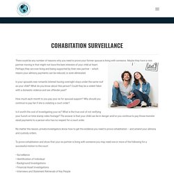 Cohabitation Surveillance