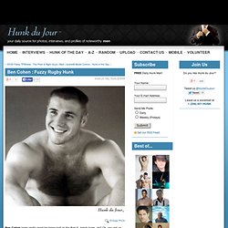 Ben Cohen : Fuzzy Rugby Hunk